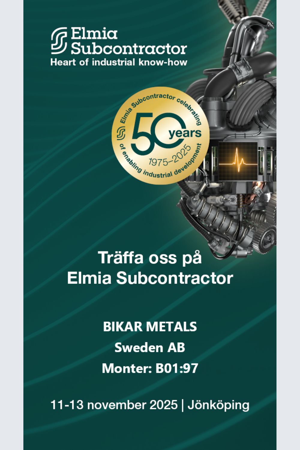 BIKAR Metals Sweden AB - Elmia 2025
