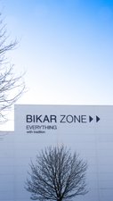 Beschriftung der BIKAR ZONE in Bad Berleburg