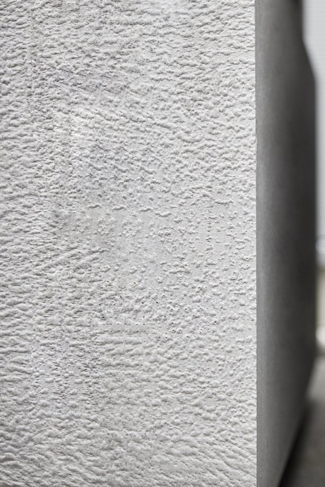 Cast aluminium block, sawn and raw